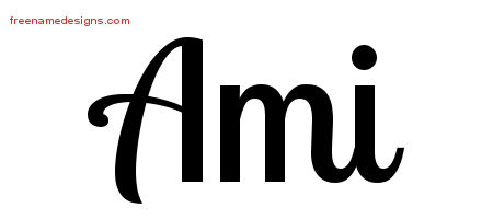 Handwritten Name Tattoo Designs Ami Free Download