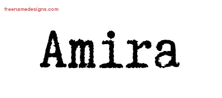 Typewriter Name Tattoo Designs Amira Free Download