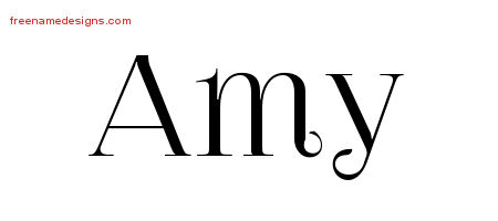 Vintage Name Tattoo Designs Amy Free Download