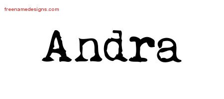 Vintage Writer Name Tattoo Designs Andra Free Lettering Vintage Writer Name Tattoo Designs Andra Free Lettering