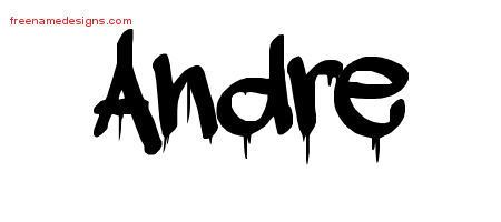 Graffiti Name Tattoo Designs Andre Free