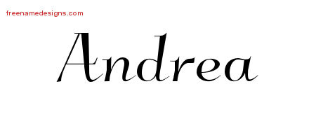 Elegant Name Tattoo Designs Andrea Download Free