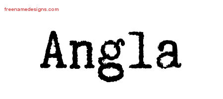 Typewriter Name Tattoo Designs Angla Free Download