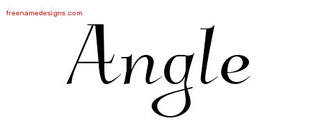 Elegant Name Tattoo Designs Angle Free Graphic