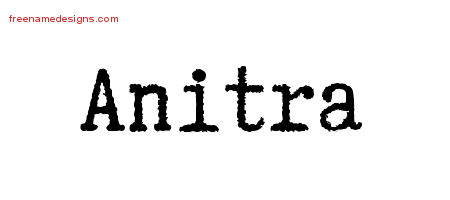 Typewriter Name Tattoo Designs Anitra Free Download