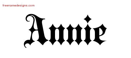 annie Archives - Free Name Designs