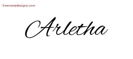 Cursive Name Tattoo Designs Arletha Download Free