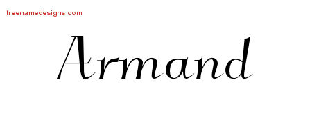 Elegant Name Tattoo Designs Armand Download Free