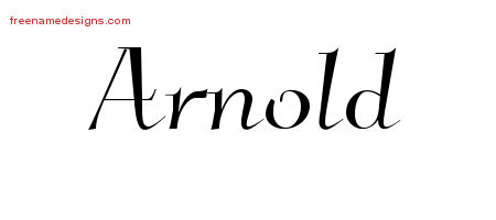 Elegant Name Tattoo Designs Arnold Download Free