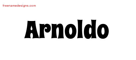 Groovy Name Tattoo Designs Arnoldo Free