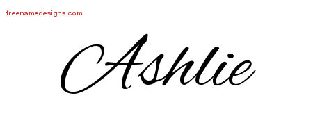Cursive Name Tattoo Designs Ashlie Download Free