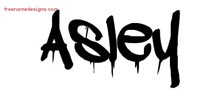 Graffiti Name Tattoo Designs Asley Free Lettering