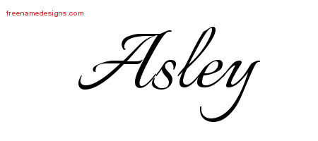 Calligraphic Name Tattoo Designs Asley Download Free Calligraphic Name Tattoo Designs Asley Download Free