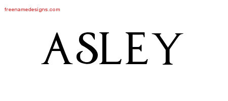 Regal Victorian Name Tattoo Designs Asley Graphic Download
