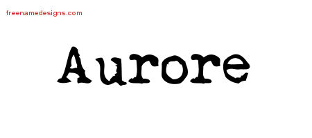 Vintage Writer Name Tattoo Designs Aurore Free Lettering Vintage Writer Name Tattoo Designs Aurore Free Lettering