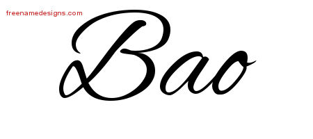 Cursive Name Tattoo Designs Bao Download Free