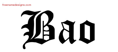 Blackletter Name Tattoo Designs Bao Graphic Download