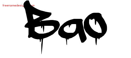 Graffiti Name Tattoo Designs Bao Free Lettering