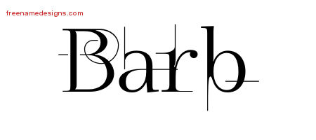 Decorated Name Tattoo Designs Barb Free