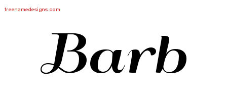 Art Deco Name Tattoo Designs Barb Printable