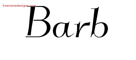 Elegant Name Tattoo Designs Barb Free Graphic