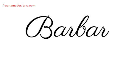 Classic Name Tattoo Designs Barbar Graphic Download