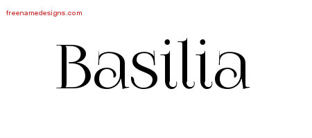 Vintage Name Tattoo Designs Basilia Free Download Vintage Name Tattoo Designs Basilia Free Download