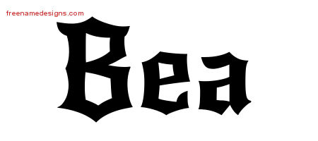 Gothic Name Tattoo Designs Bea Free Graphic