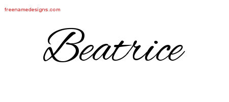 beatrice Archives - Free Name Designs