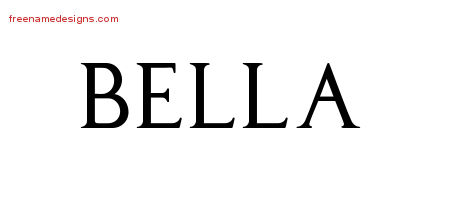 Regal Victorian Name Tattoo Designs Bella Graphic Download