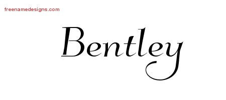 Elegant Name Tattoo Designs Bentley Download Free