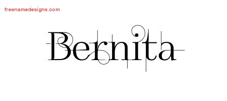 Decorated Name Tattoo Designs Bernita Free