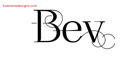 Decorated Name Tattoo Designs Bev Free