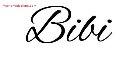 Cursive Name Tattoo Designs Bibi Download Free
