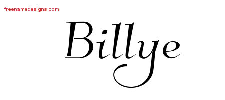 Elegant Name Tattoo Designs Billye Free Graphic