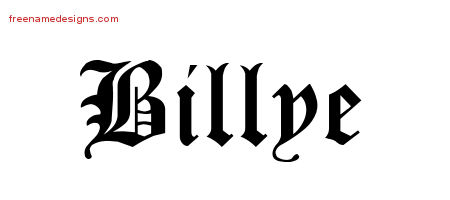 Blackletter Name Tattoo Designs Billye Graphic Download