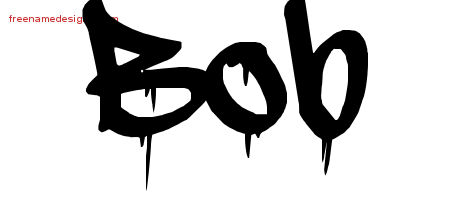 Graffiti Name Tattoo Designs Bob Free