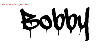 Graffiti Name Tattoo Designs Bobby Free