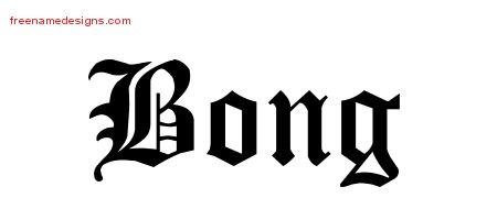 Blackletter Name Tattoo Designs Bong Graphic Download