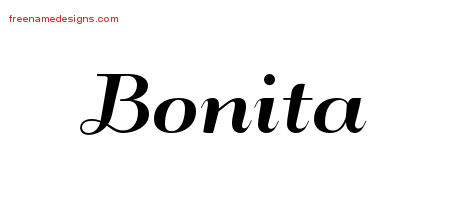 Art Deco Name Tattoo Designs Bonita Printable Art Deco Name Tattoo Designs Bonita Printable
