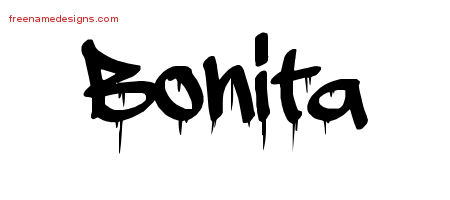 Graffiti Name Tattoo Designs Bonita Free Lettering