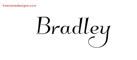 Elegant Name Tattoo Designs Bradley Download Free