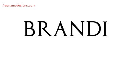 Regal Victorian Name Tattoo Designs Brandi Graphic Download