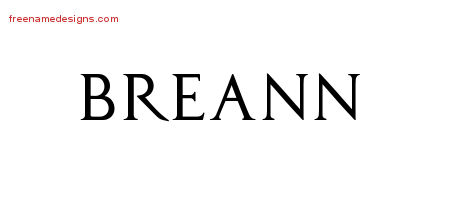 Regal Victorian Name Tattoo Designs Breann Graphic Download Regal Victorian Name Tattoo Designs Breann Graphic Download