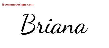 briana Archives - Free Name Designs