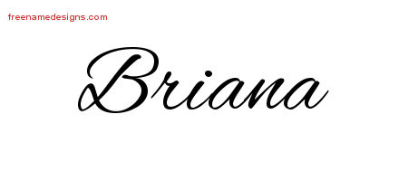 briana Archives - Free Name Designs