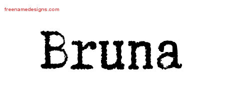 Typewriter Name Tattoo Designs Bruna Free Download