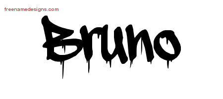 Graffiti Name Tattoo Designs Bruno Free