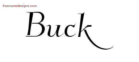 Elegant Name Tattoo Designs Buck Download Free