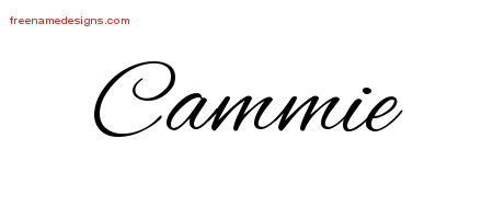 Cursive Name Tattoo Designs Cammie Download Free
